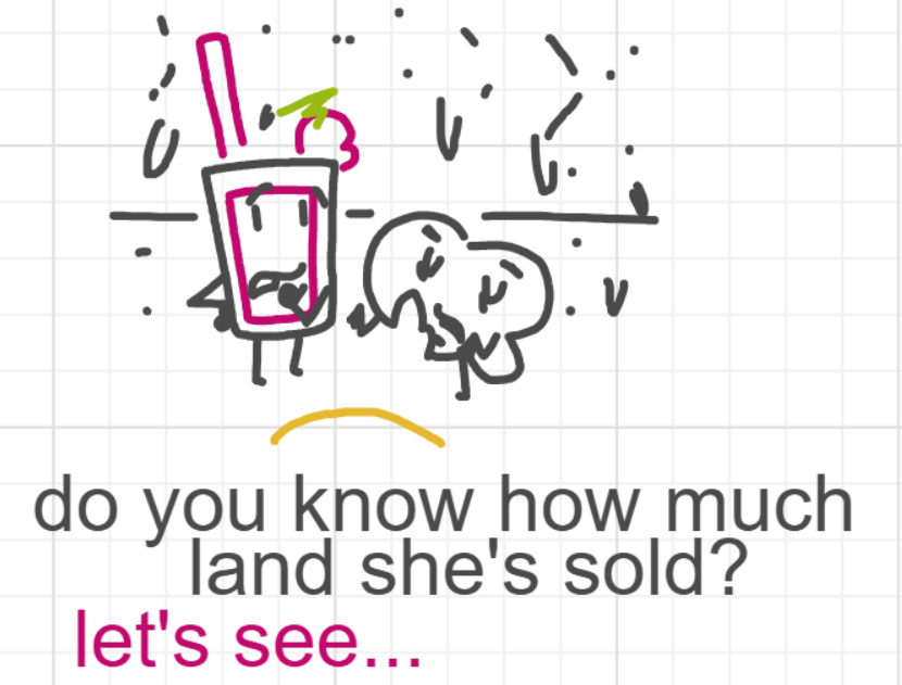 A panel from I've Been Everywhere, Man, episode nine of the Board Boards object show by Furretwalk/WalkingFurret.